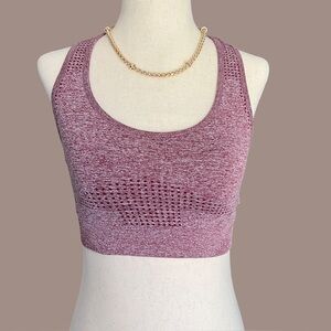 Matching Activewear Set: Biker Shorts and Sports Bra Size Small